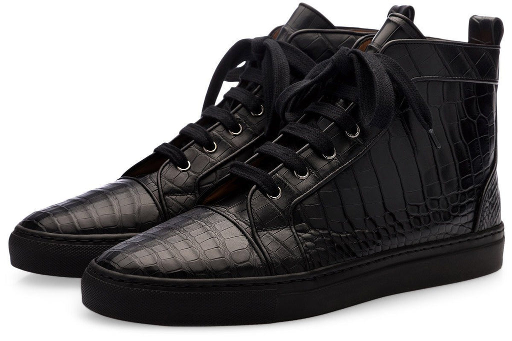 MAXIME MISSISSIPPI BLACK HIGH TOP Sneakers Superglamourous