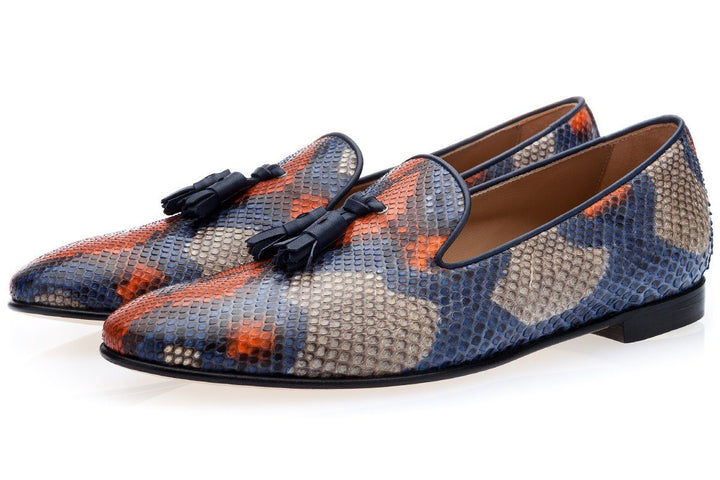 DOMINIQUE PYTHON SUNRISE SLIPPERS Slippers Superglamourous