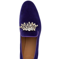 GILLES VELOUR PURPLE SLIPPERS Hidden Superglamourous | Image 3