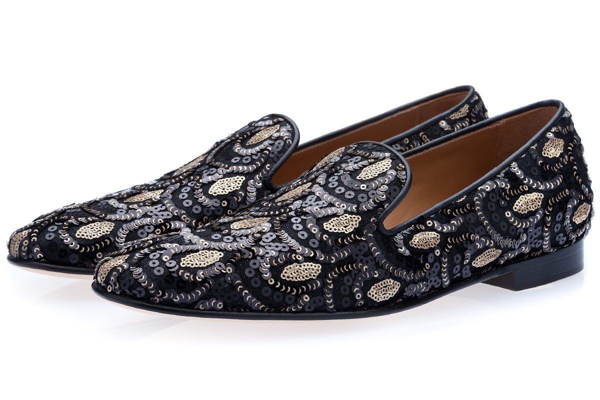 HARLEY ISOLINA BLACK SLIPPERS Slippers Superglamourous