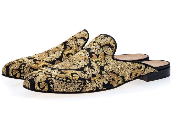 HARLEY YAMKA BLACK MULES Mules Superglamourous