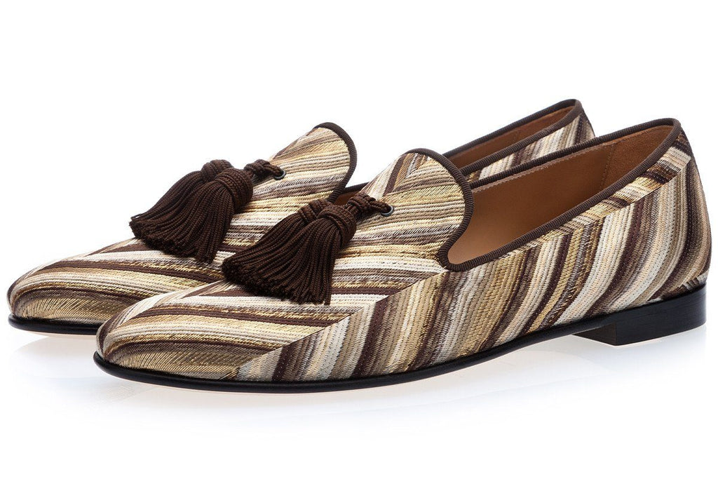 LOUIS SETENTAS COCOA SLIPPERS Private Sale Superglamourous