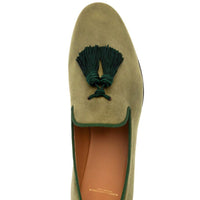 LOUIS VELUKID SAGE SLIPPERS Private Sale Superglamourous | Image 3