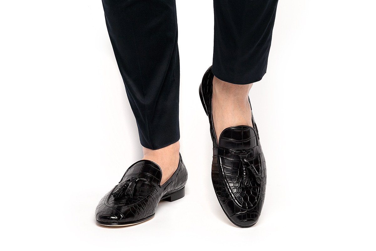 PHILIPPE MISSISSIPPI BLACK LOAFERS – SUPERGLAMOUROUS
