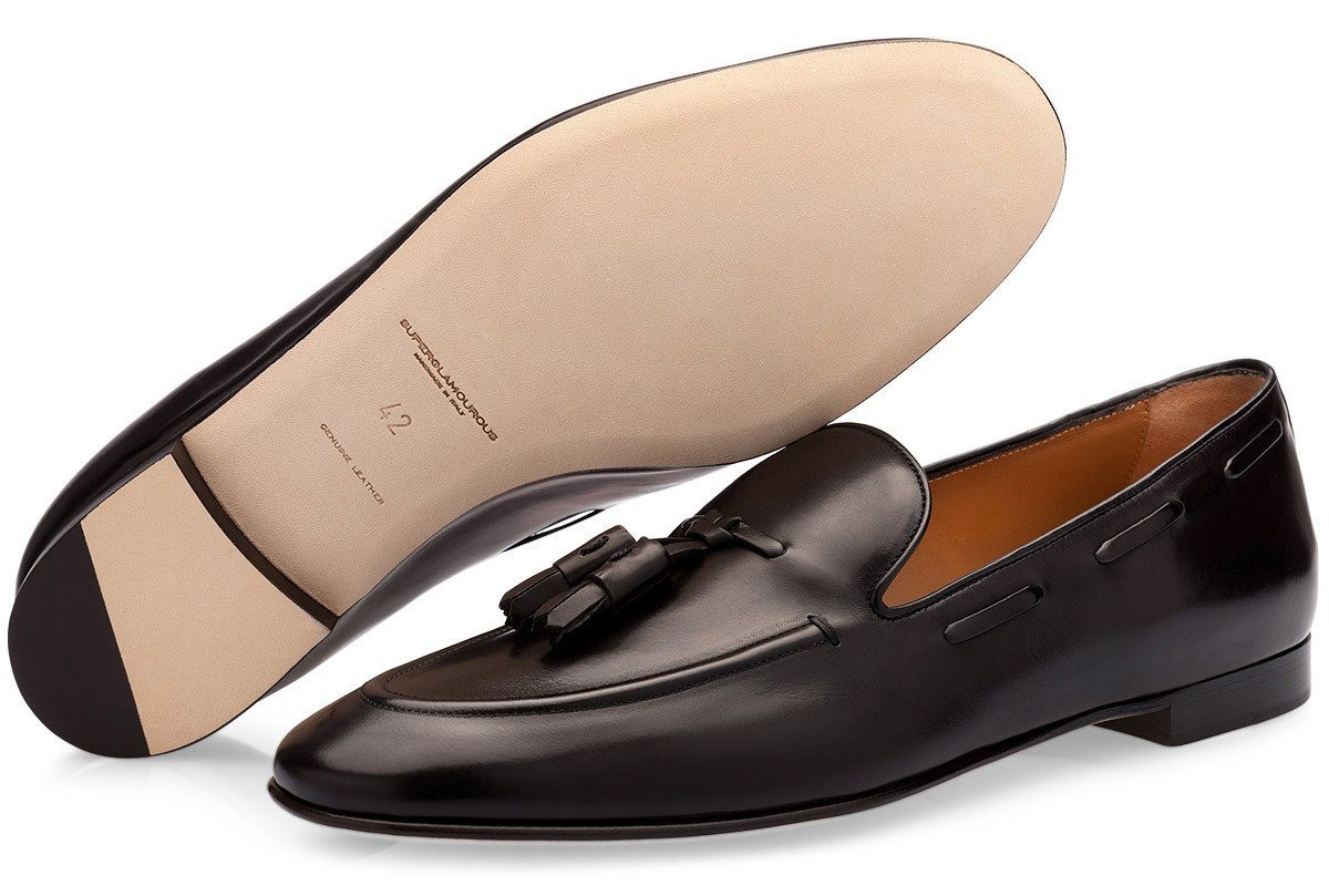 SUPERGLAMOUROUS PHILIPPE NAPPA BLACK LOAFERS PHILIPPE NAPPA NAVY A shape that stays. A colour that  main image 4