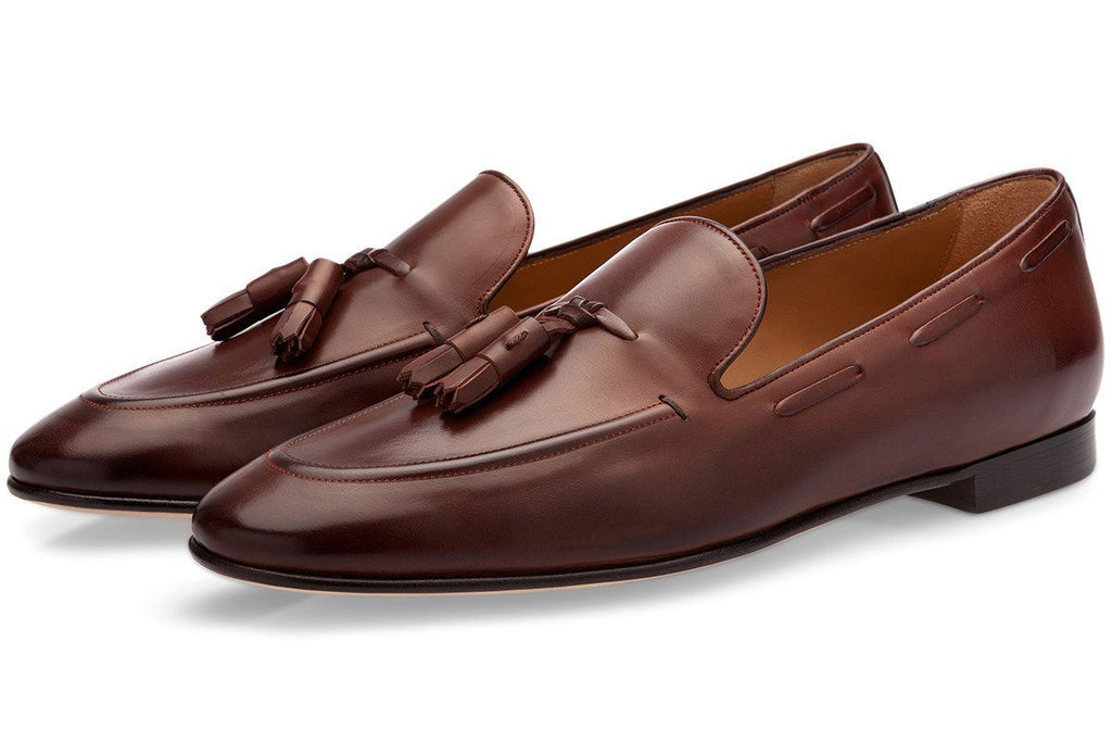 PHILIPPE NAPPA BROWN LOAFERS Loafers Superglamourous