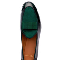 TANGERINE 3 BRUSHED GREEN BELGIAN LOAFERS Private Sale Superglamourous | Image 3