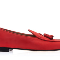 TANGERINE 2 NABUK GINGER BELGIAN LOAFERS Belgian Loafers Superglamourous | Image 3