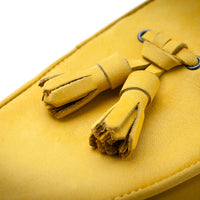 TANGERINE 2 NABUK MUSTARD BELGIAN LOAFERS Belgian Loafers Superglamourous | Image 5