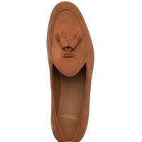 TANGERINE 2 NABUK TOBACCO BELGIAN LOAFERS Belgian Loafers Superglamourous | Image 4