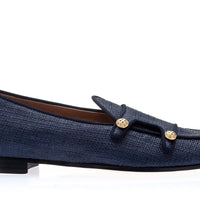 TANGERINE 7 GEORGIA NAVY BELGIAN LOAFERS Belgian Loafers Superglamourous | Image 3