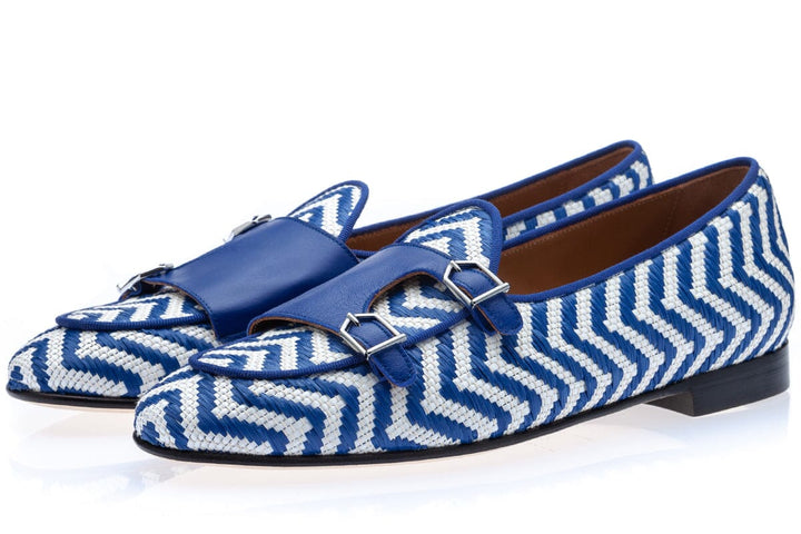 TANGERINE 7 JANEIRO NAVY BELGIAN LOAFERS Belgian Loafers Superglamourous