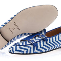 TANGERINE 7 JANEIRO NAVY BELGIAN LOAFERS Belgian Loafers Superglamourous | Image 2