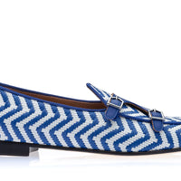 TANGERINE 7 JANEIRO NAVY BELGIAN LOAFERS Belgian Loafers Superglamourous | Image 3