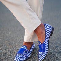 TANGERINE 7 JANEIRO NAVY BELGIAN LOAFERS Belgian Loafers Superglamourous | Image 6