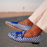 TANGERINE 7 JANEIRO NAVY BELGIAN LOAFERS Belgian Loafers Superglamourous | Image 8