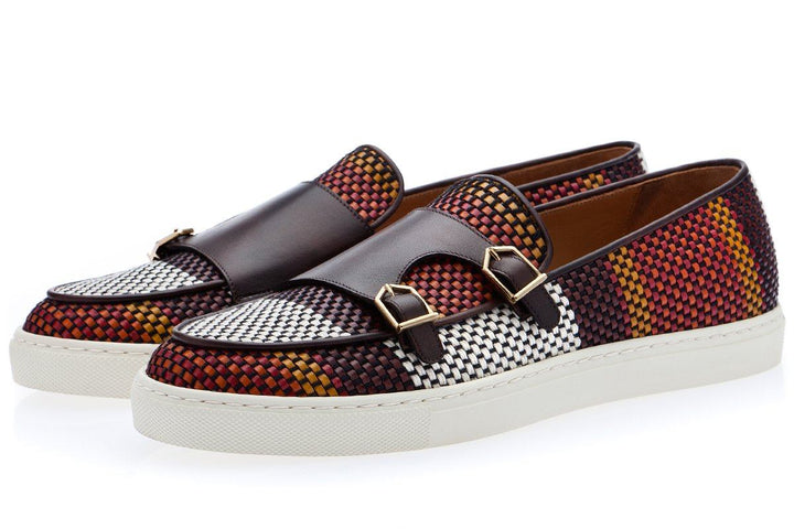 TANGERINE 7 TETRIS BROWN SKATE Sneakers Superglamourous