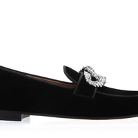 VENETIA VELOUR BLACK SLIPPERS Slippers Superglamourous | Image 3