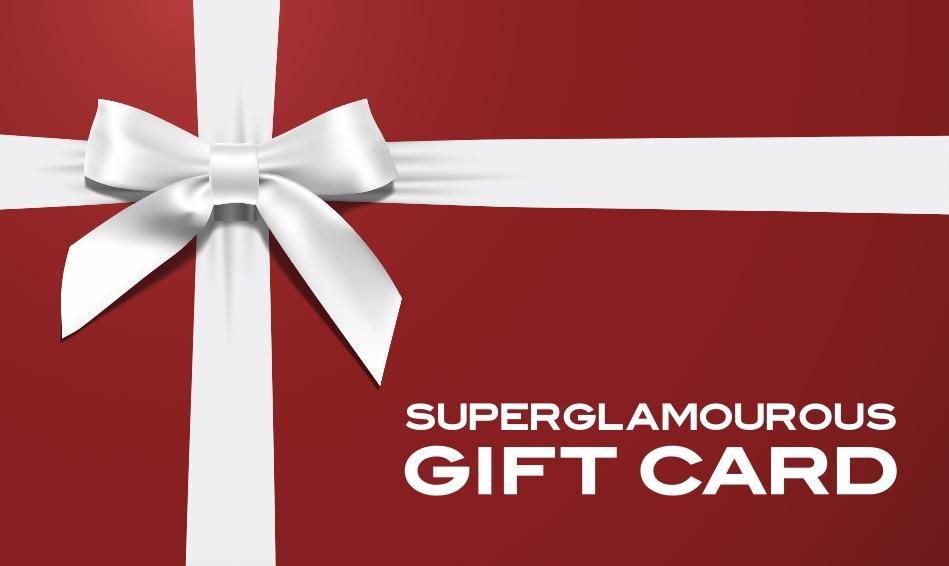 GIFT CARD Gift Card Superglamourous
